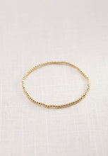 Load image into Gallery viewer, 14k Gold Ball Bracelet 3mm
