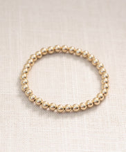 Load image into Gallery viewer, 5mm 14k Filled Gold Ball Bracelet
