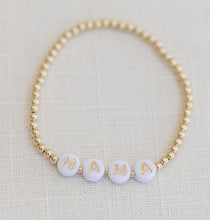 Load image into Gallery viewer, Mama Gold Ball Bracelet
