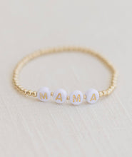 Load image into Gallery viewer, Mama Gold Ball Bracelet
