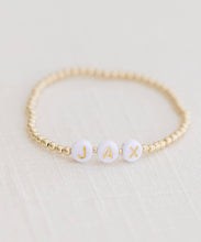 Load image into Gallery viewer, Custom Gold Ball Bracelet
